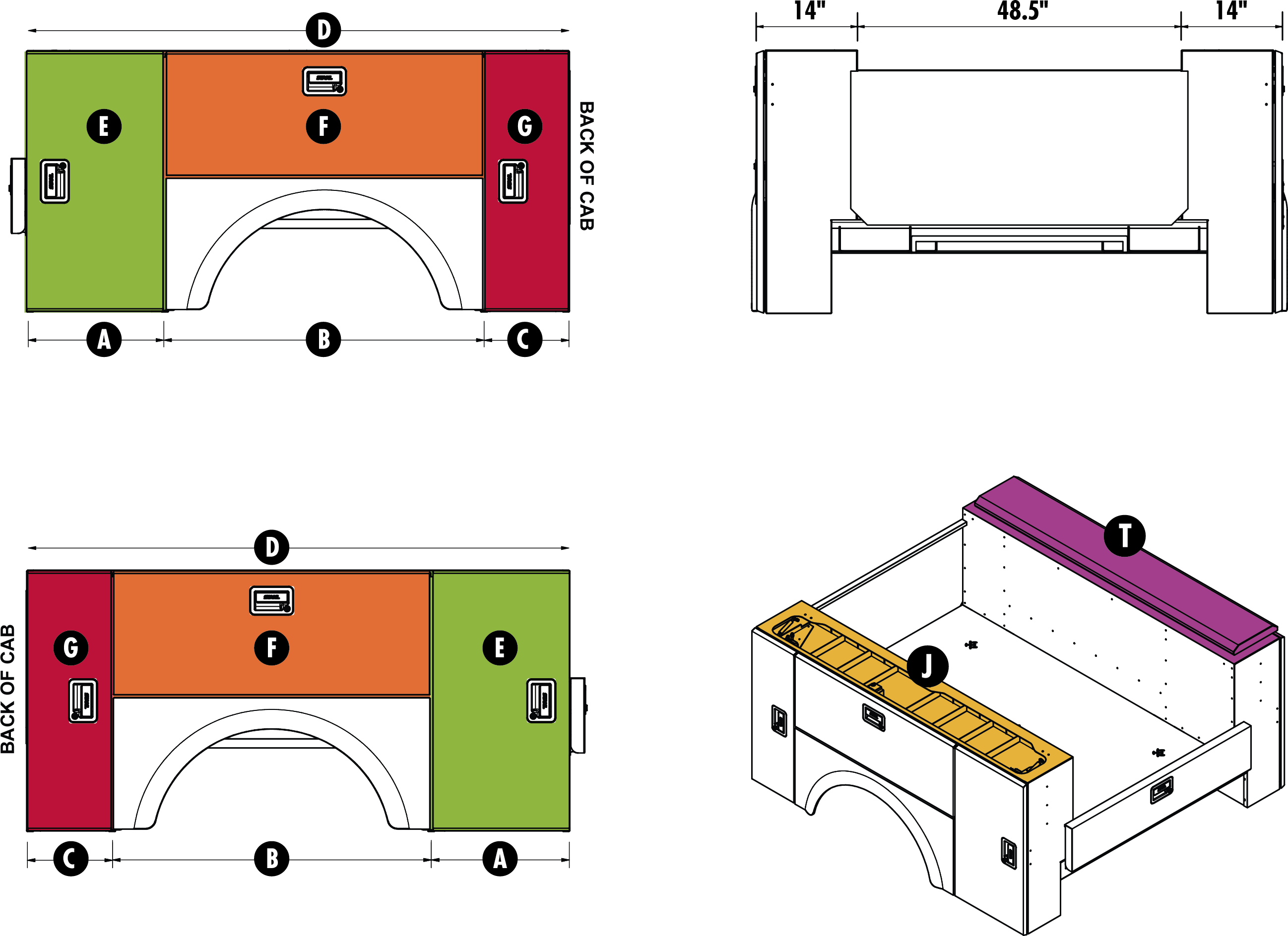 CST 82 Compartment Layout